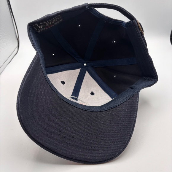 Vintage American Airlines St Louis Lambert Arch Navy Blue Collectible Hat - Picture 6 of 7